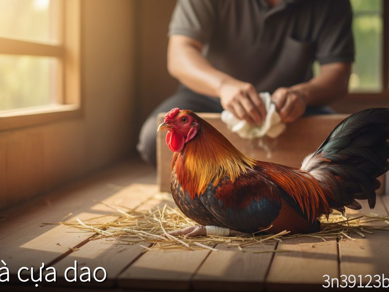 Cách chăm sóc gà đá cựa dao sau trận đấu để nhanh chóng phục hồi thể lực